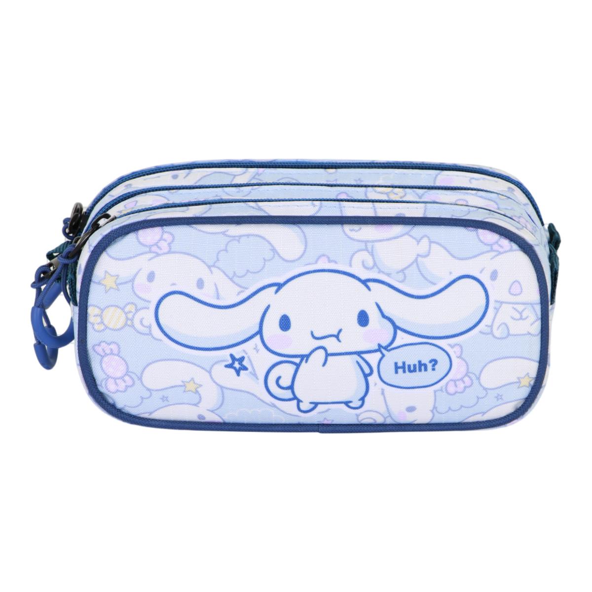 Estuche portatodo trick fan 2.2 Cinnamoroll candy Sanrio Karactermania azul Azul-2
