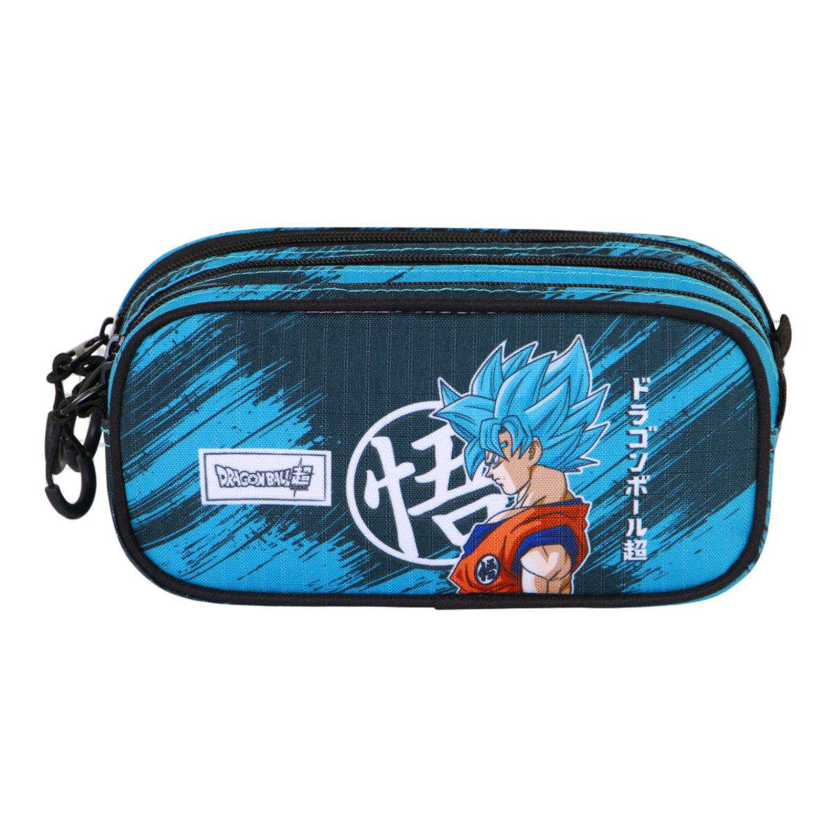 Estuche portatodo trick fan 2.2 Dragon ball saiyajin blue Dragon ball Karactermania turquesa Turquesa-2