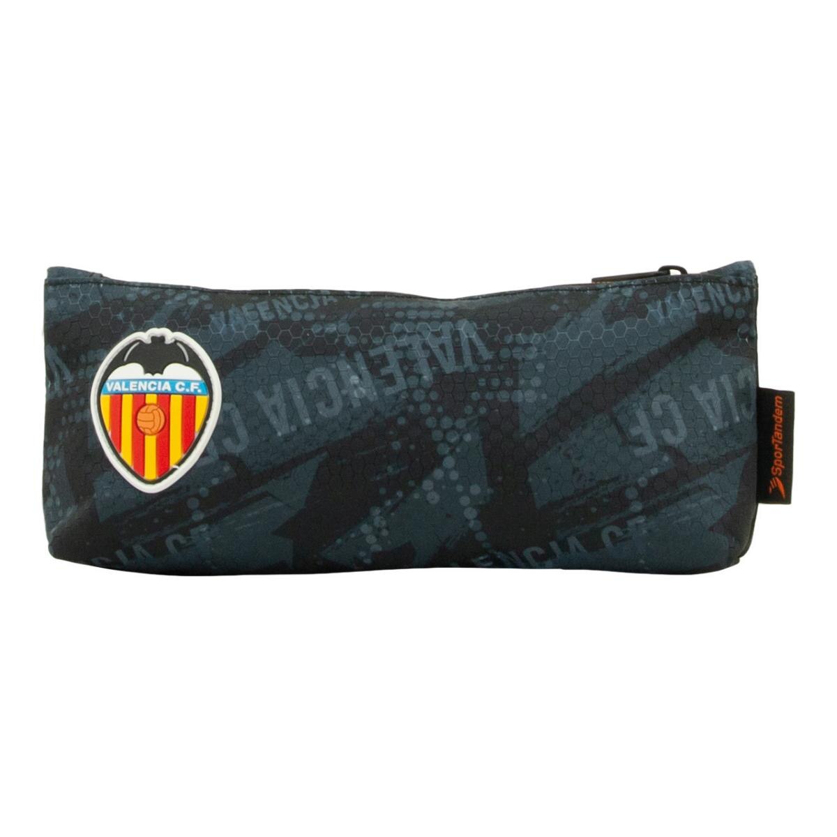 Estojo Escolar 2026 Valencia CF Sportandem Preto e Laranja Preto / Laranja-2