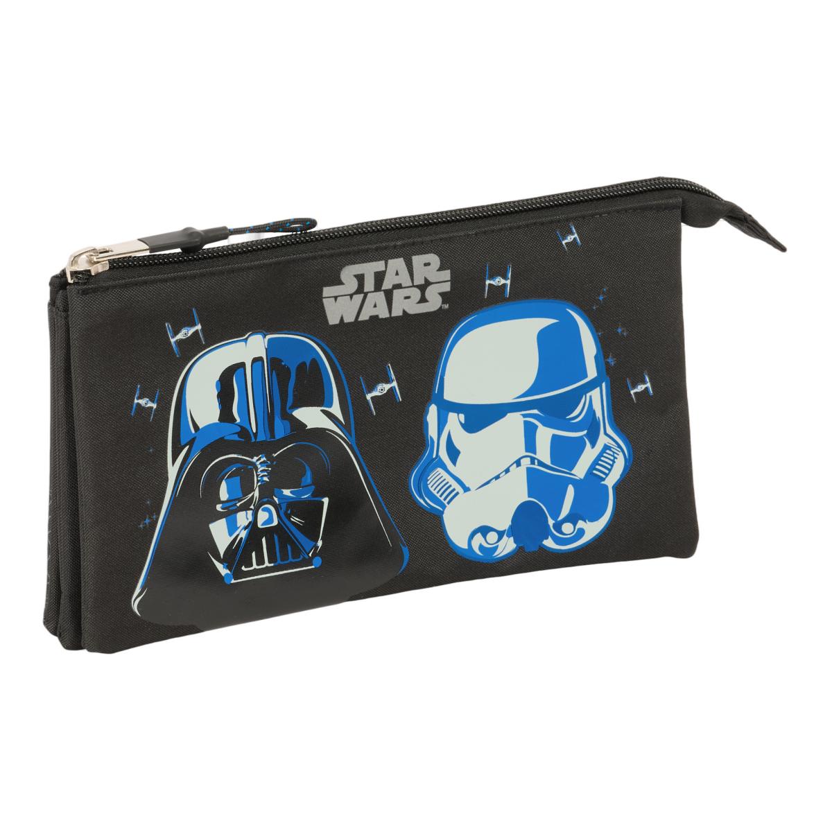 Imagen 0 de Portatodo triple Star Wars Safta negro