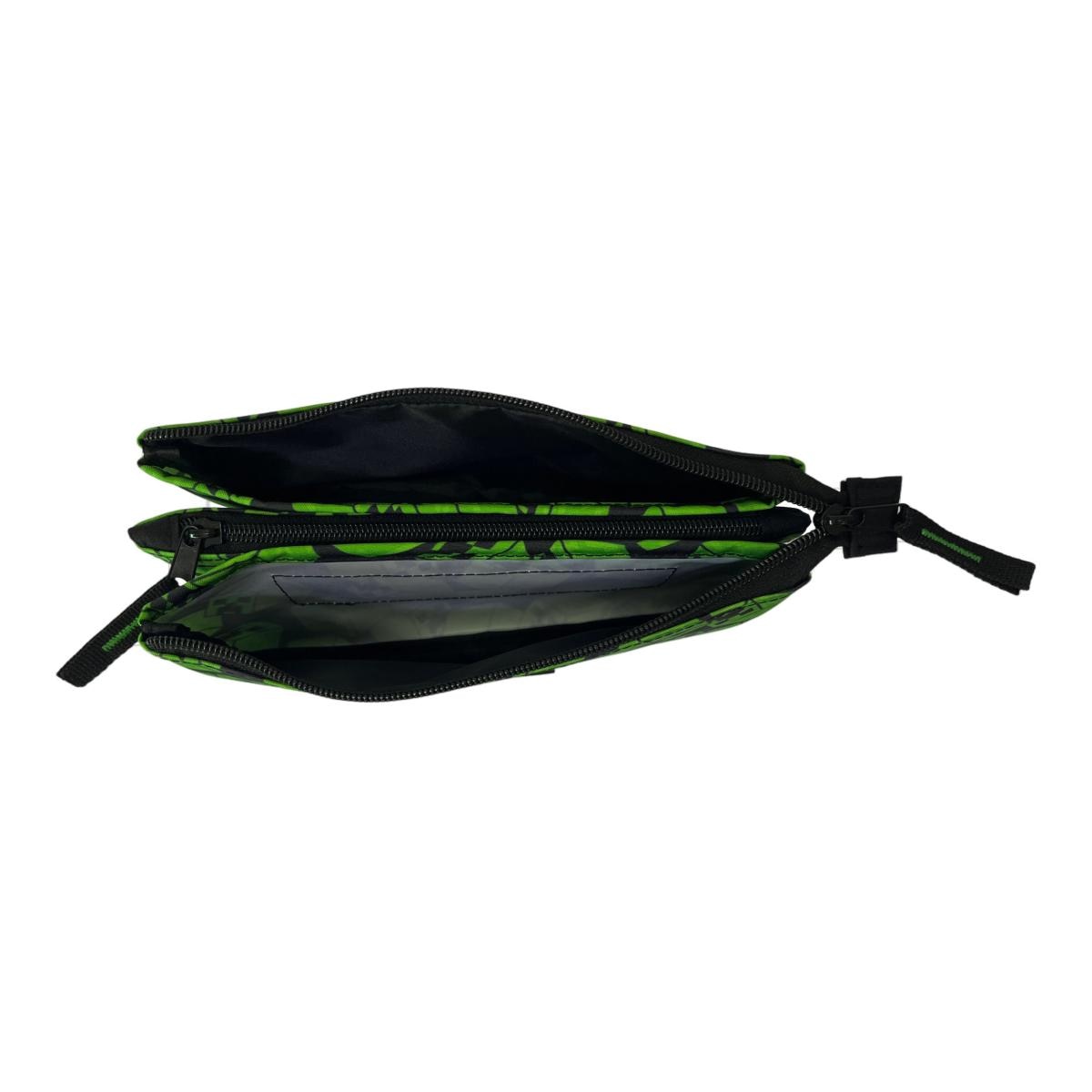 Estojo Triplo MINECRAT CUBOS Toybags VERDE Verde-2