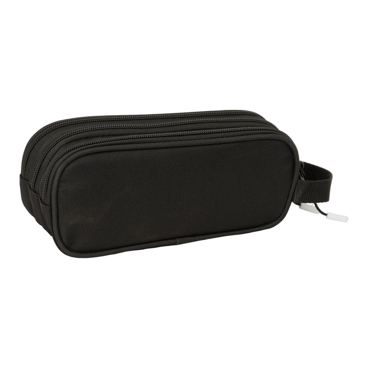 Estojo Triplo Munich "Negro" - Preto Preto-2