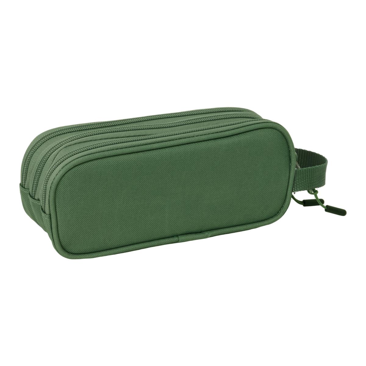 Mochila Dupla com Cantos Reforçados, Adaptáveis a Carrinho, Real Madrid - Branca e Verde Verde-2