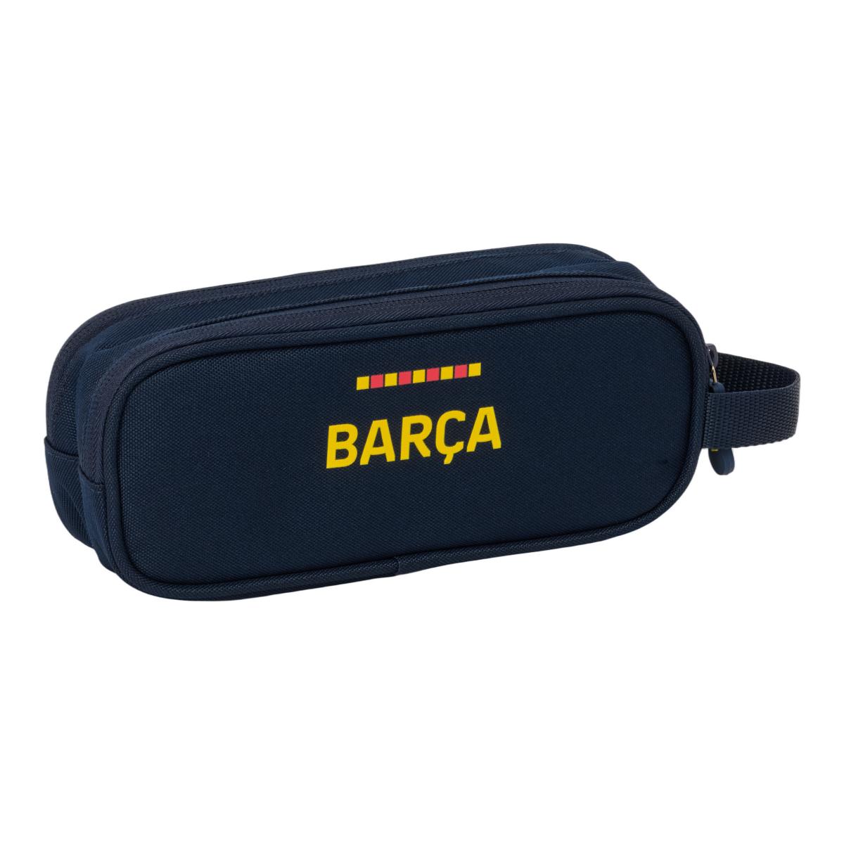 Estojo Duplo F.C. Barcelona - Azul e Granate Azul / Grená-2