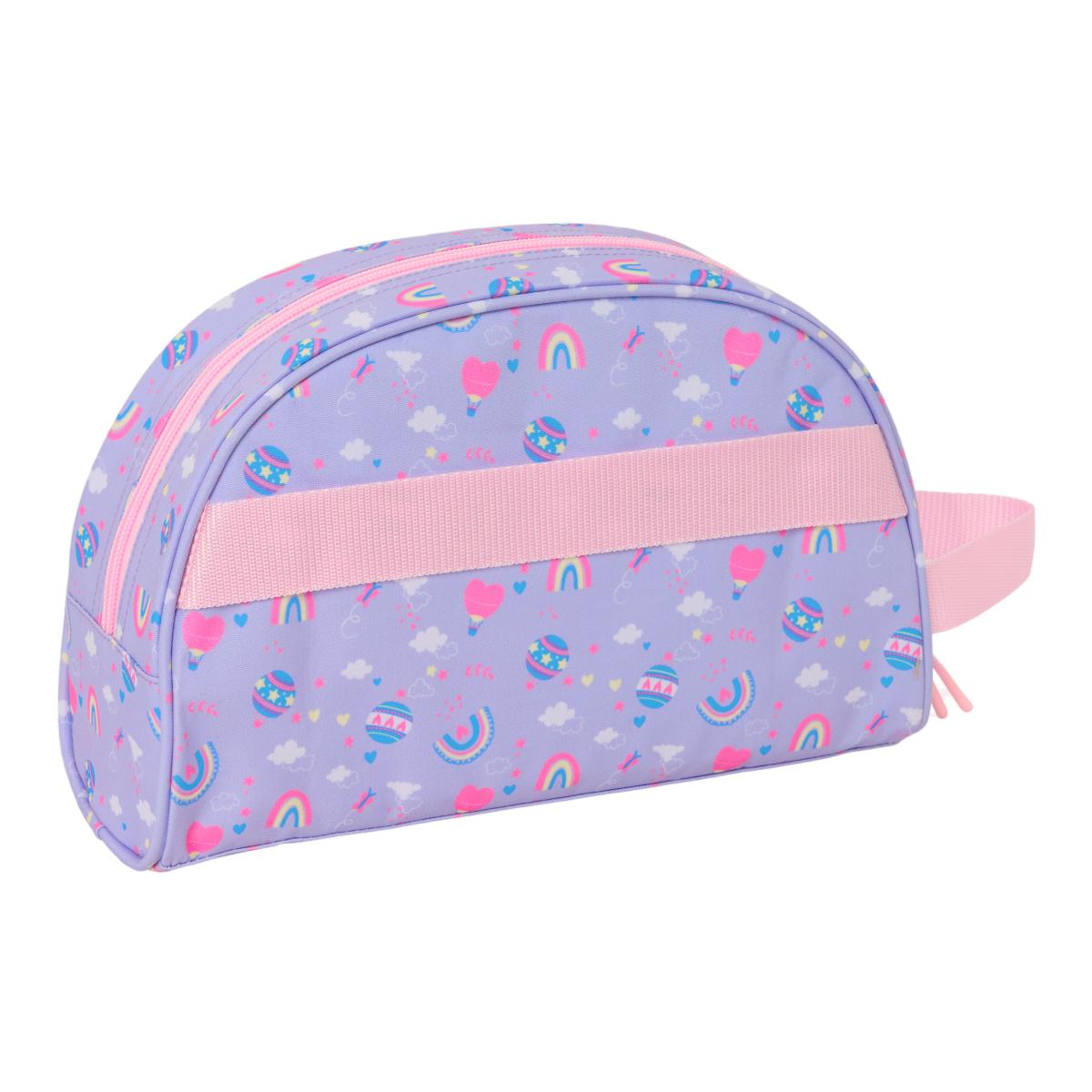 Neceser adaptable a carro Safta "Globos" lila y rosa Lila / Rosa-2