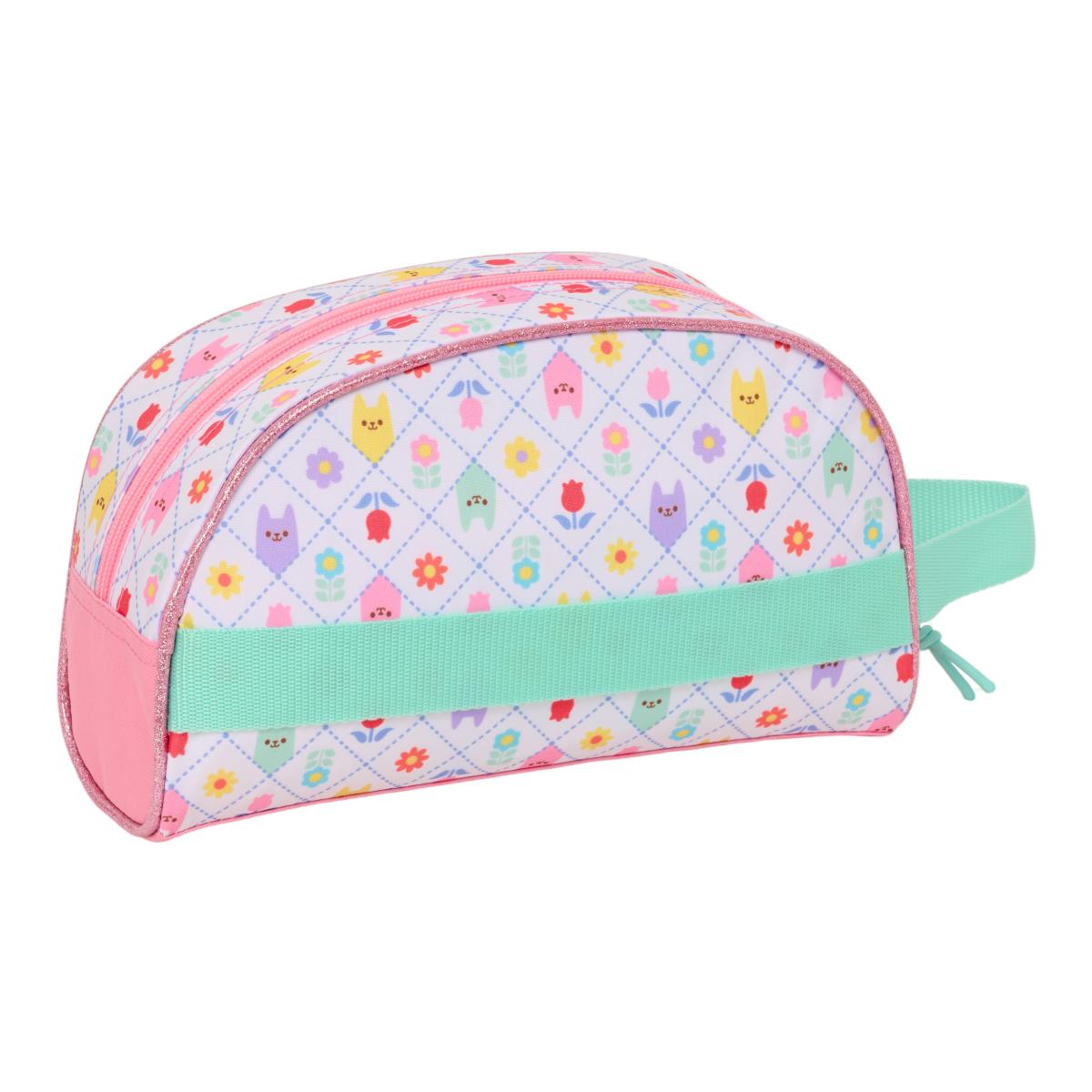 Necessaire Adaptável a Trolley Gabby's Dollhouse Safta - Rosa e Branco Rosa / Branco-2