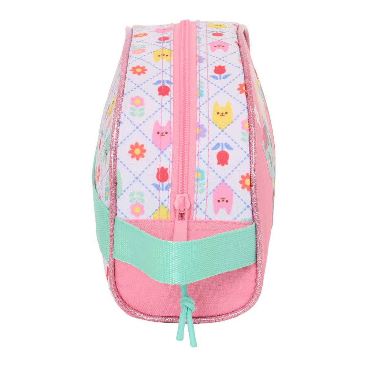 Necessaire Adaptável a Trolley Gabby's Dollhouse Safta - Rosa e Branco Rosa / Branco-3
