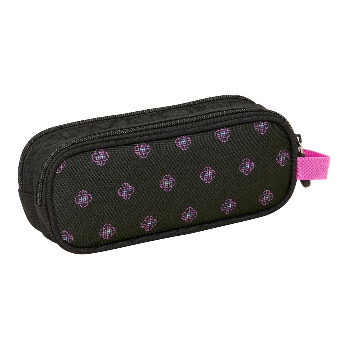 Estojo Duplo K-Pop Demon Hunters - Preto e Rosa Preto / Rosa-2