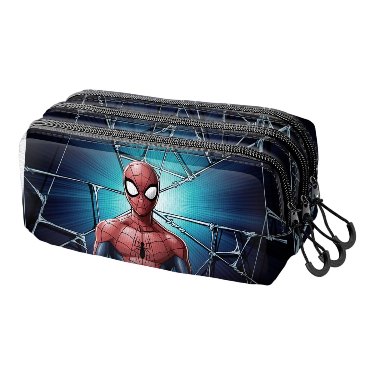 Imagem 0 de Estojo Trick fan 2.2 Spiderman Maximum Marvel Karactermania - Azul