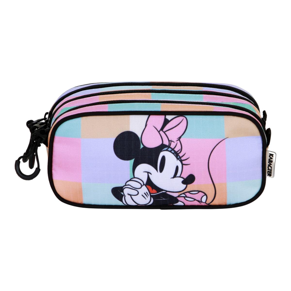 Estojo Trick Fan 2.2 Minnie Mouse Squares Disney Karactermania - Multicolor Multicolor-2