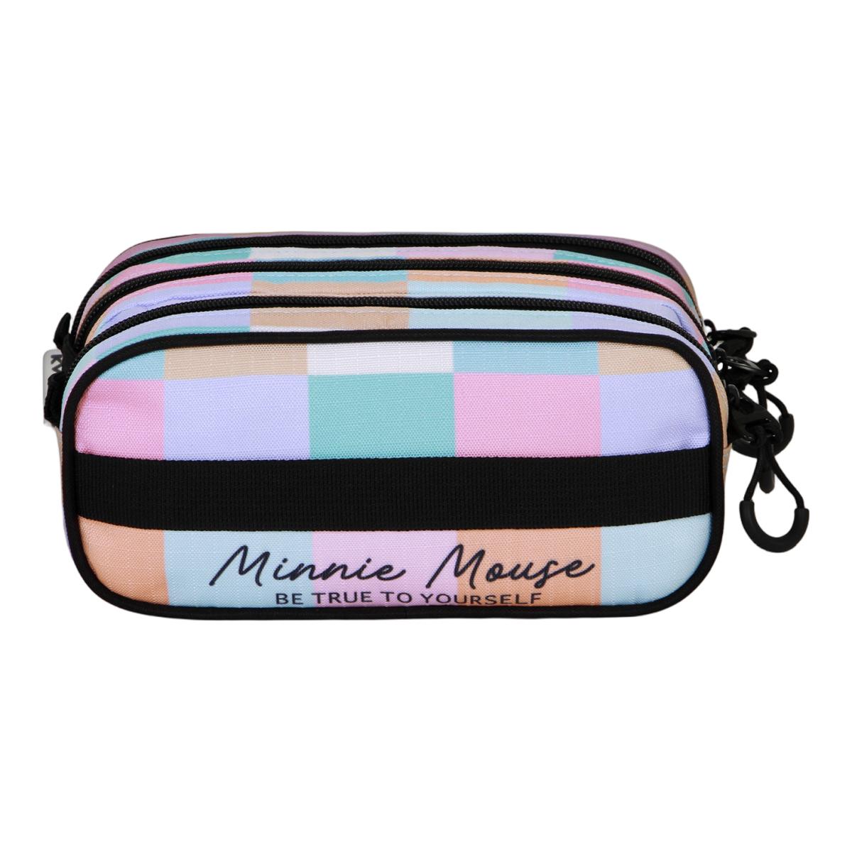 Estojo Trick Fan 2.2 Minnie Mouse Squares Disney Karactermania - Multicolor Multicolor-3