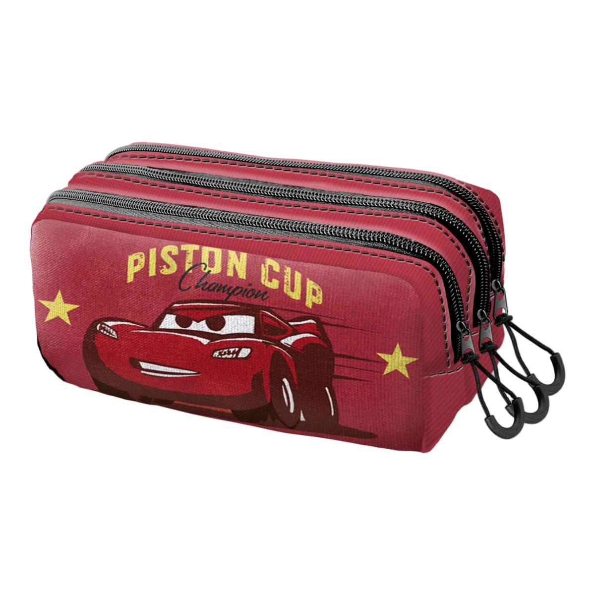 Imagem 0 de Estojo Trick Fan 2.2 Cars 3 Piston Disney Karactermania - Vermelho