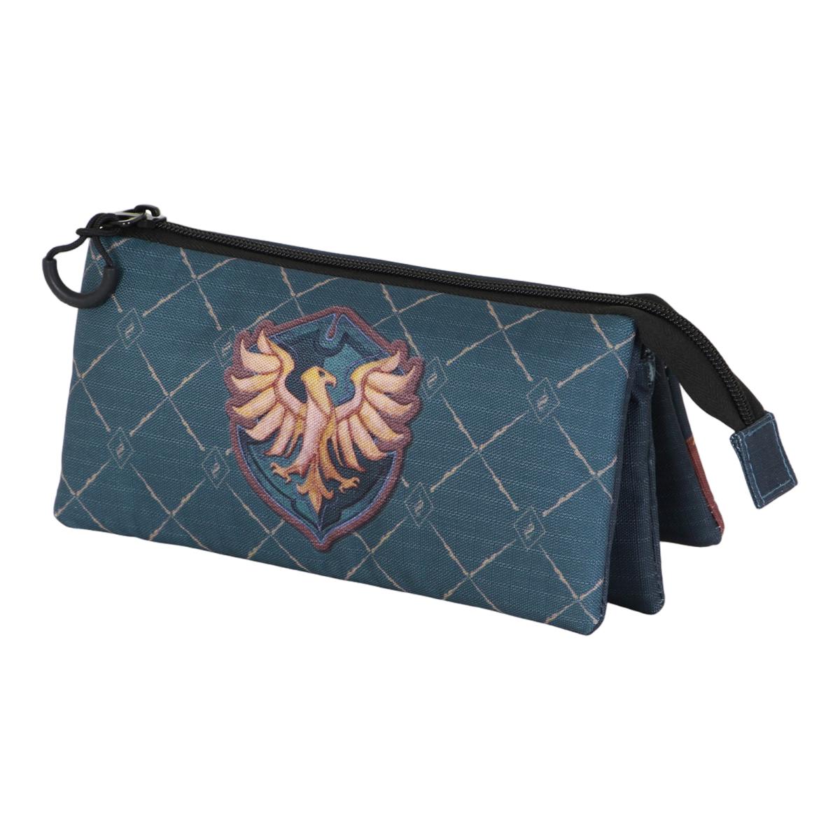 Imagem 0 de Estojo Triplo Harry Potter Legacy Ravenclaw Warner Karactermania - Azul