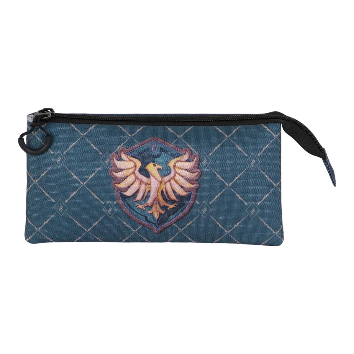 Estojo Triplo Harry Potter Legacy Ravenclaw Warner Karactermania - Azul Azul-2