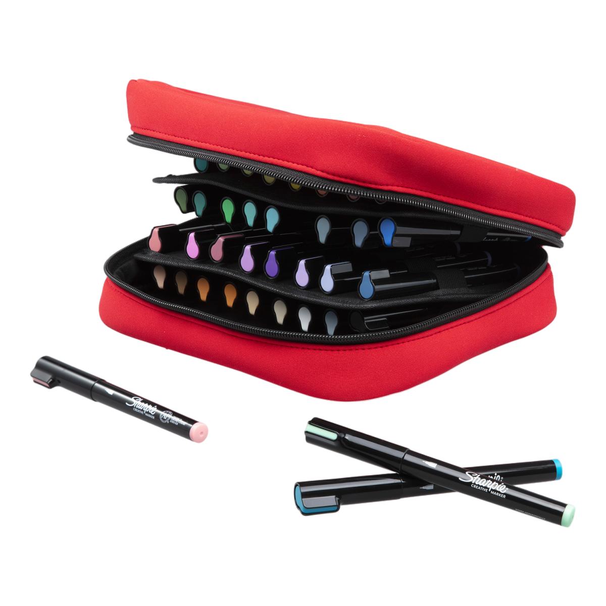 Imagen 8 de Estuche regalo por la compra Blister 36 unidades acrylic Sharpie. Rojo