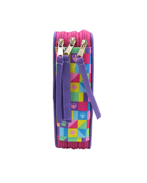 Estojo 3 niveis Gabby´s Dollhouse CyP Brands fúcsia multicolorido Multicolor-3
