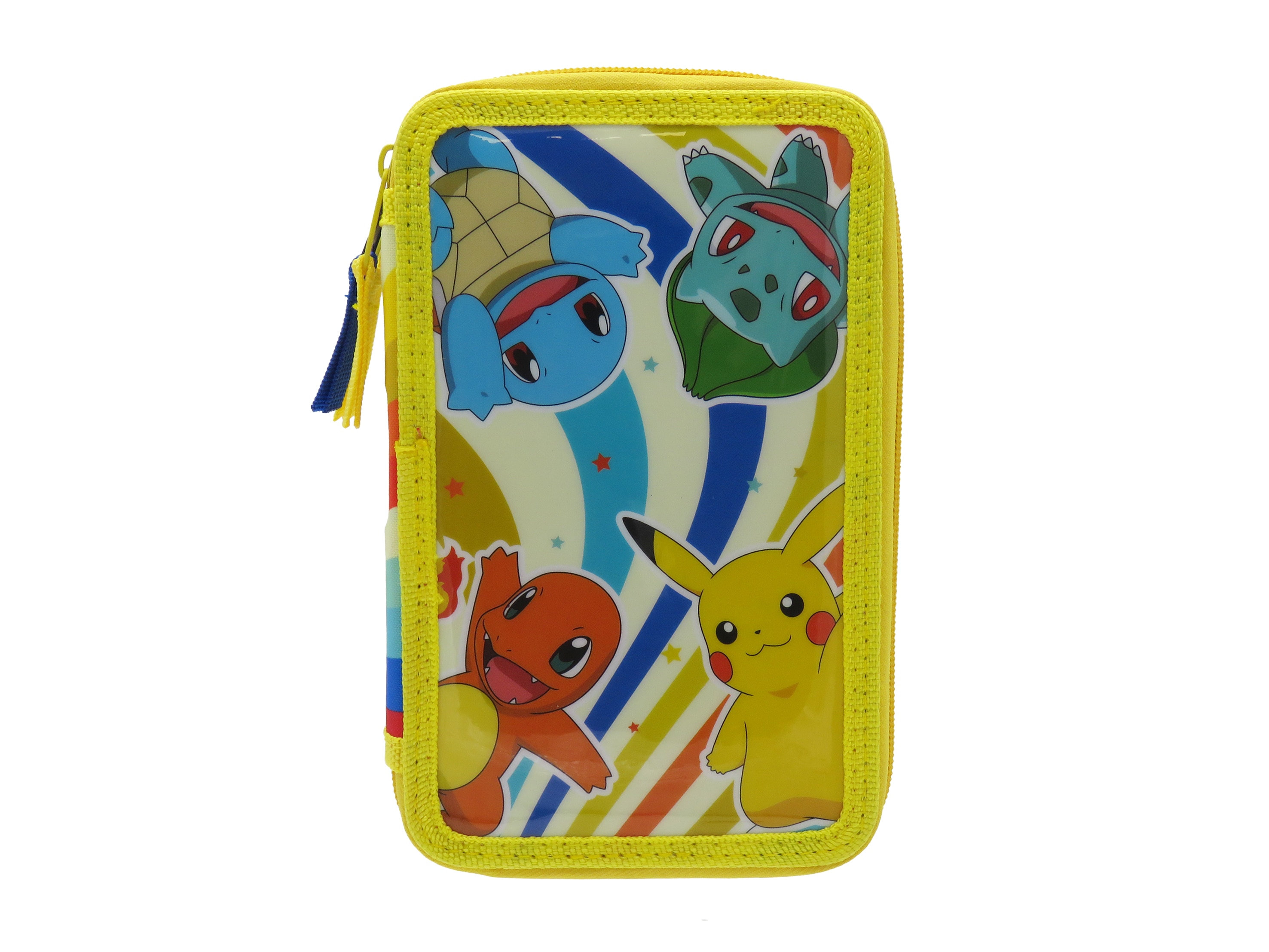 Imagen 0 de Plumier 3 pisos Pokémonl CyP Brands  multicolor amarillo