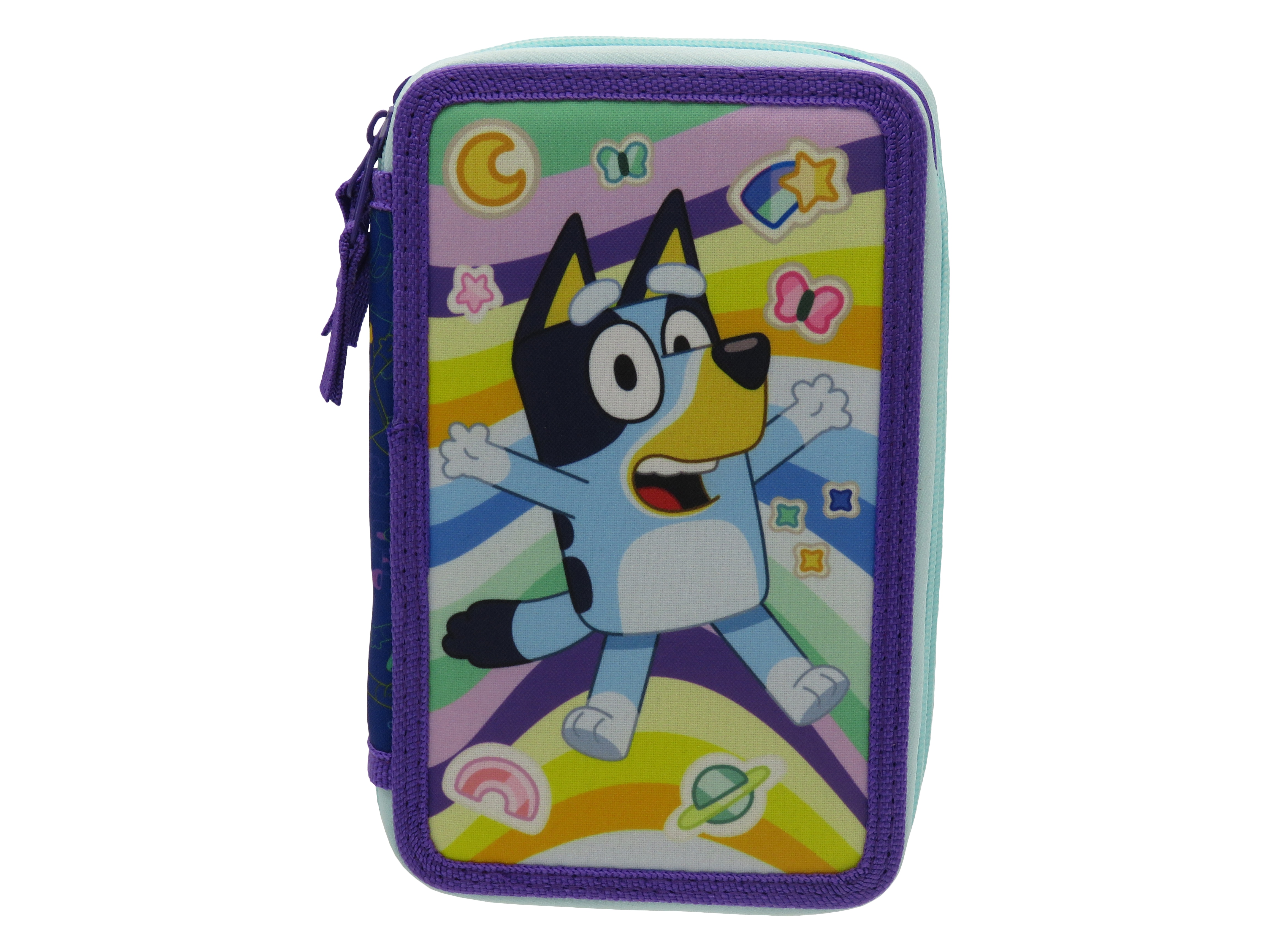 Imagem 0 de Estojo 3 Pisos Bluey CyP Brands Multicolor Azul