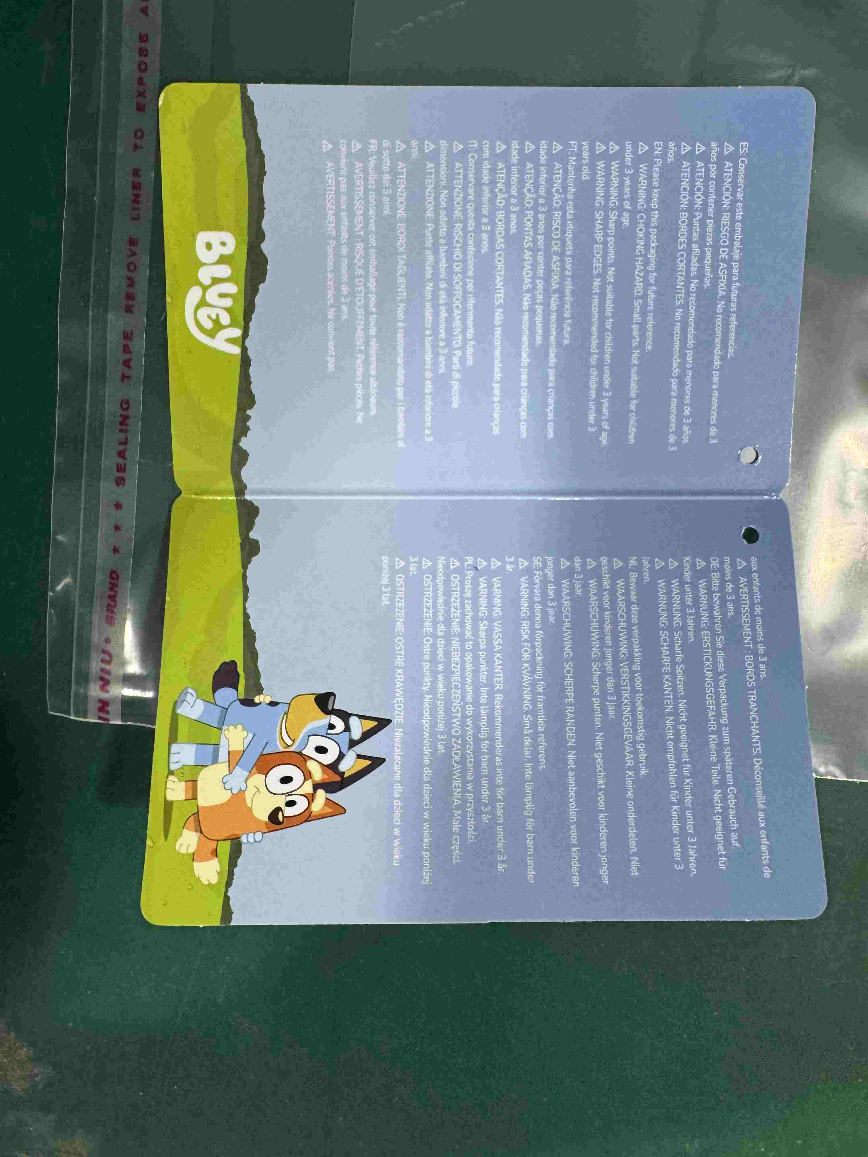 Estojo 3 Pisos Bluey CyP Brands Multicolor Azul 9