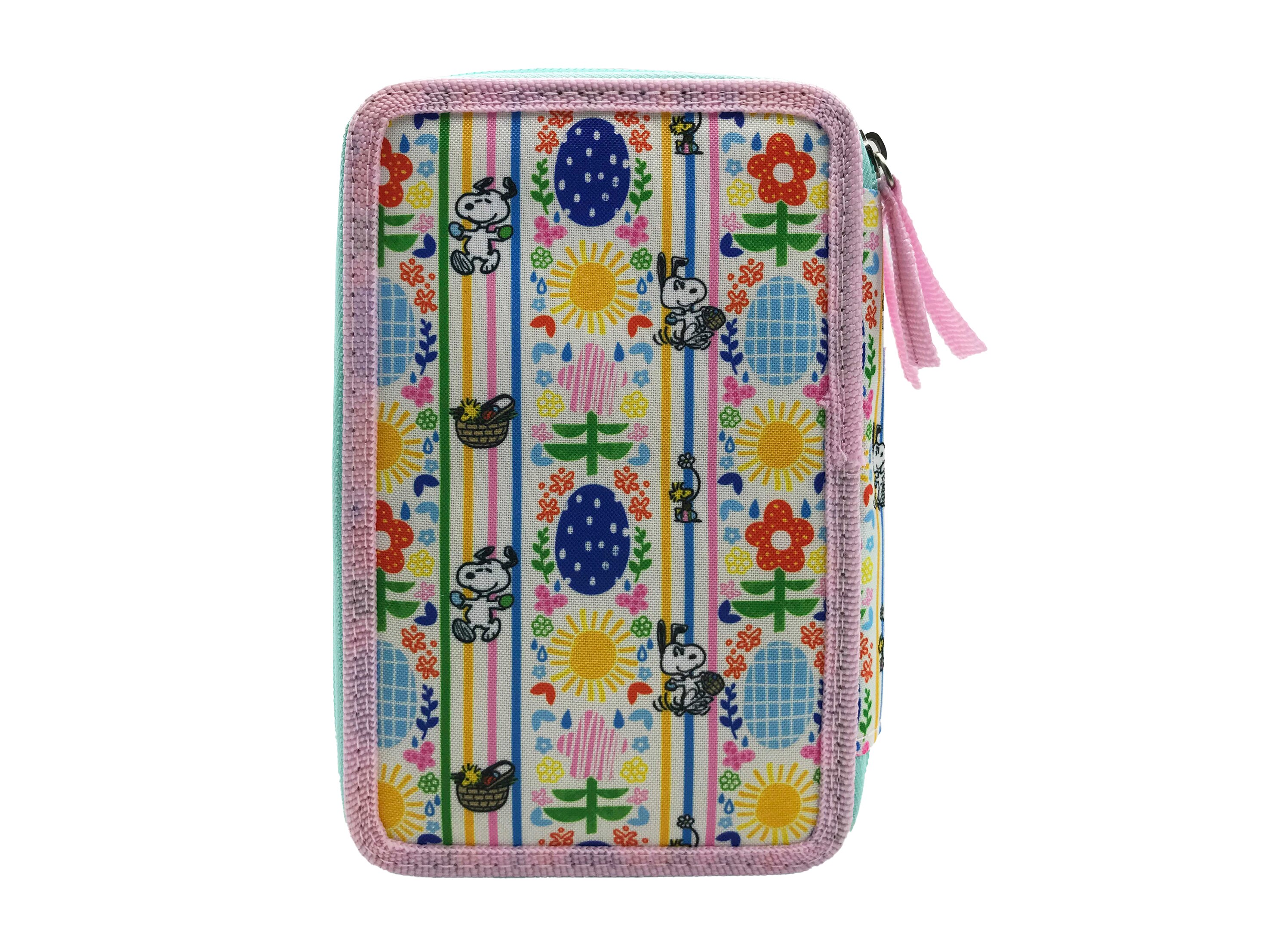 Plumier 3 pisos Snoopy CyP Brands multicolor azul 2