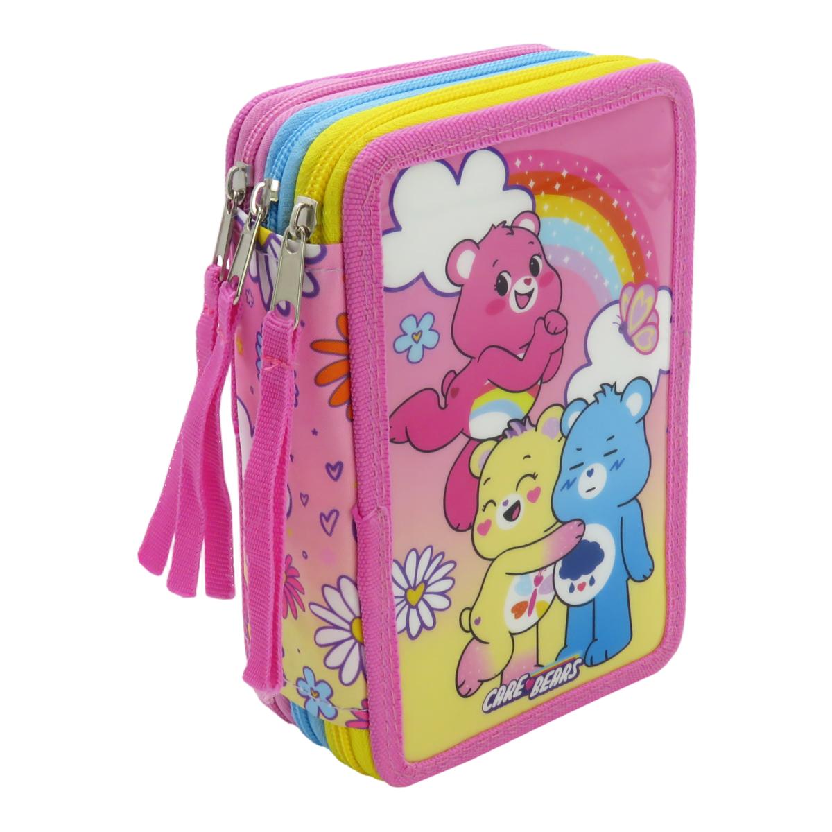 Plumier 3 pisos Care Bears CyP Brands multicolor blanco Multicolor / Rosa-2