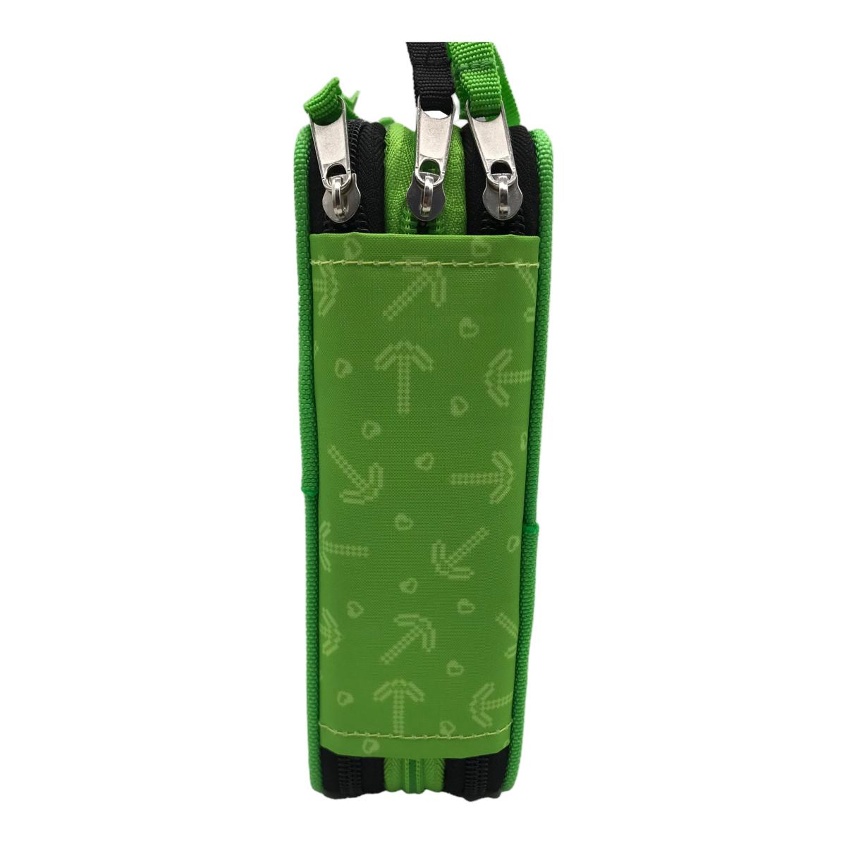 Estojo 3 Pisos Minecraft CyP Brands - Multicolor Rosa Multicolor-2