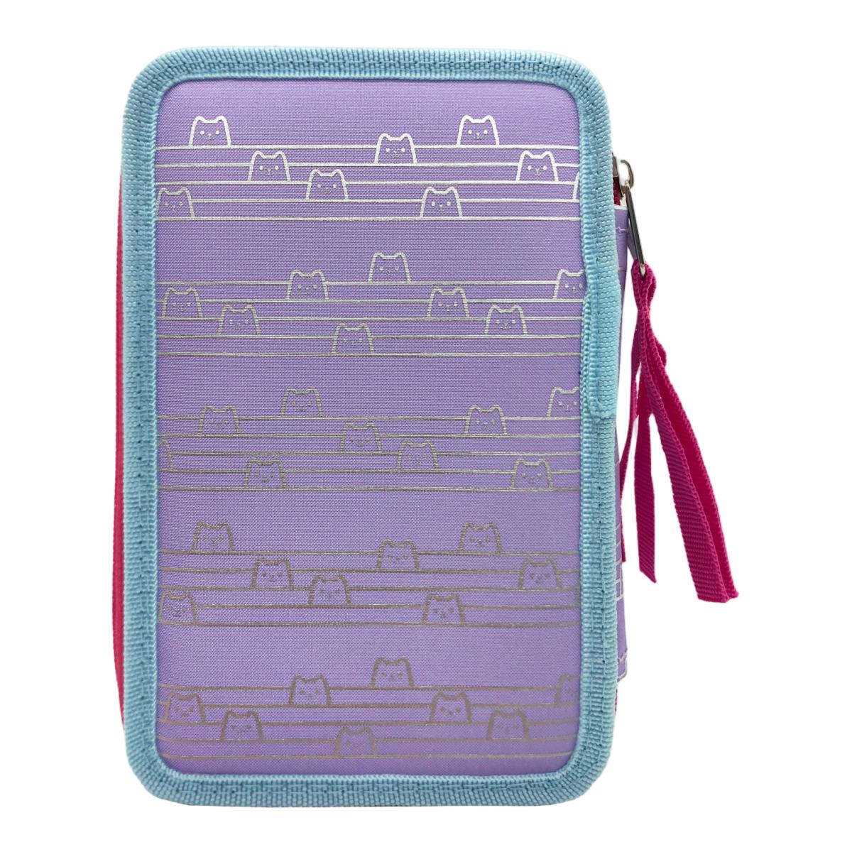 Estojo 3 Pisos Gabby´S Dollhouse Karaoke CyP Brands - Multicolor Lilas Multicolor-3
