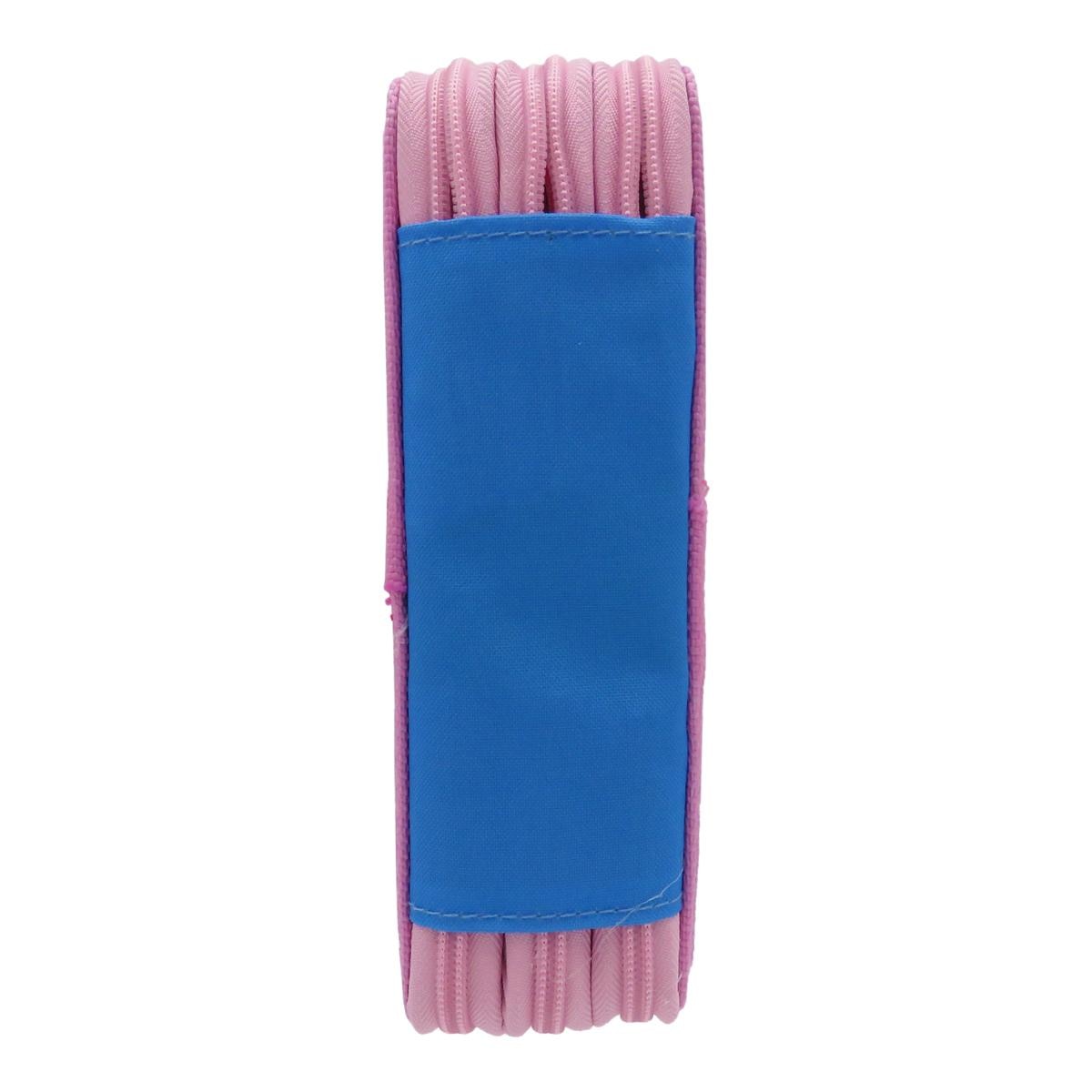 Plumier 3 Pisos Stitch CyP Brands Multicolor Rosa Multicolorido / Rosa-3