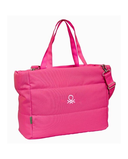 Saco com Bolso para Portátil 14,1''- Rosa Fúcsia Rosa-fúcsia-2