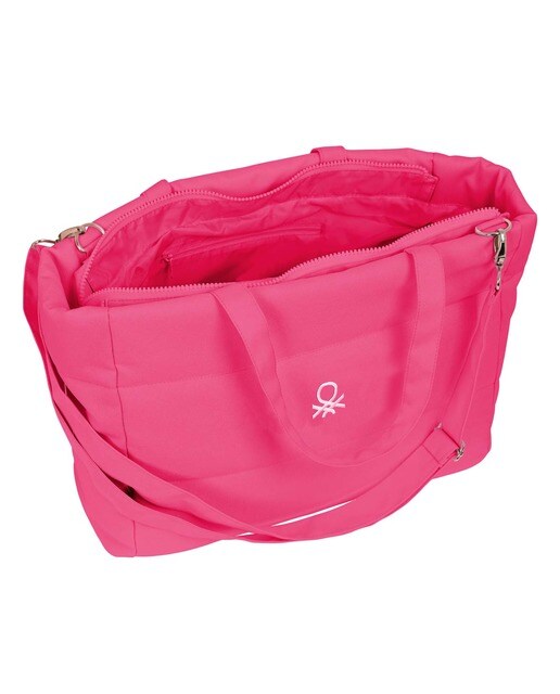 Saco com Bolso para Portátil 14,1''- Rosa Fúcsia Rosa-fúcsia-5