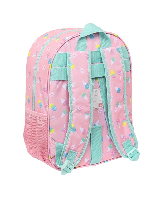 Mochila Infantil Adaptável a Trolley Peppa Pig Ice Cream - Rosa-Claro/Verde Menta Rosa / Verde-2