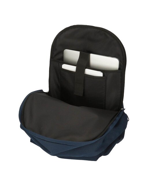 Mochila com dois compartimentos para computador Reebok Boston cinzenta Azul-marinho-2