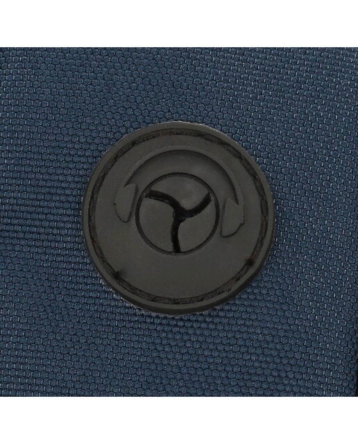 Mochila com dois compartimentos para computador Reebok Boston cinzenta Azul-marinho-6