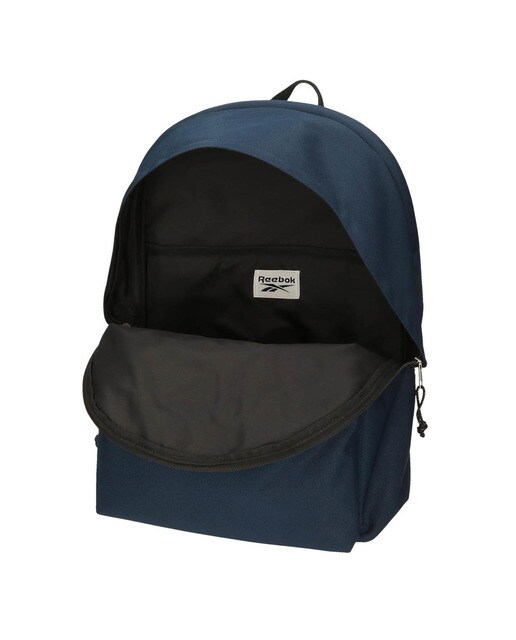 Mochila com dois compartimentos para computador Reebok Boston cinzenta Azul-marinho-10