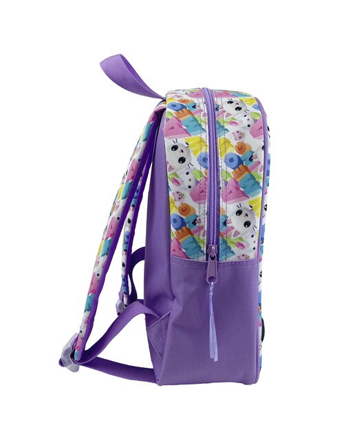 Mochila EVA 3D Gabby's Dollhouse - 30 cm - Malva/Multicolor Malva-3