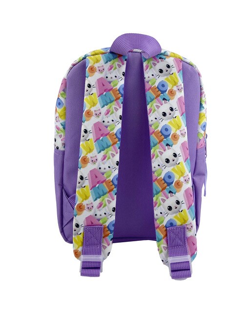 Mochila EVA 3D Gabby's Dollhouse - 30 cm - Malva/Multicolor Malva-4