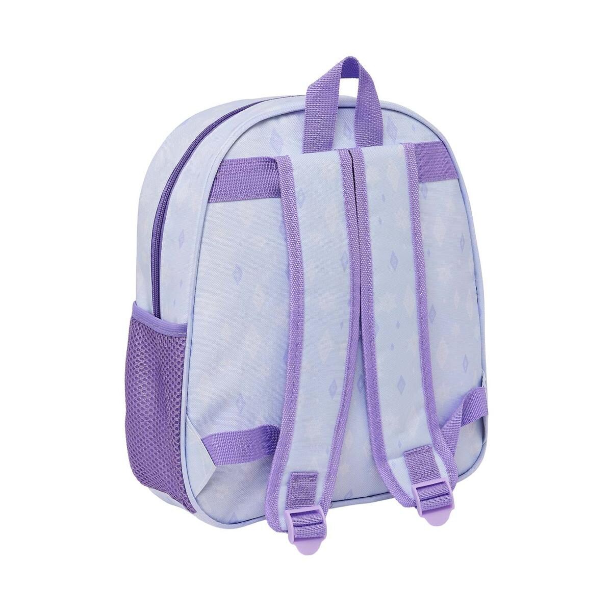Mochila 3D FROZEN Safta Lilás-2