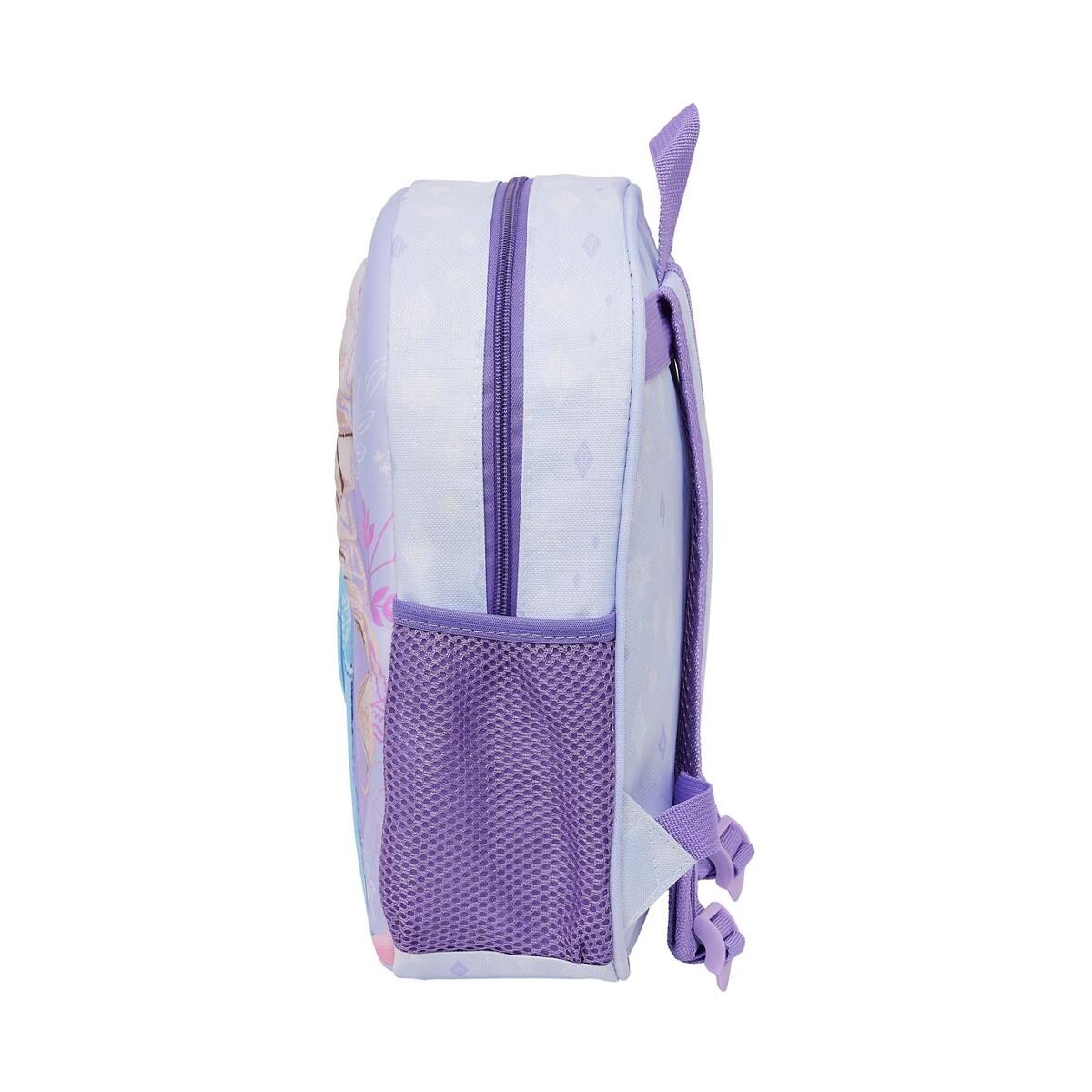 Mochila 3D FROZEN Safta Lilás-3