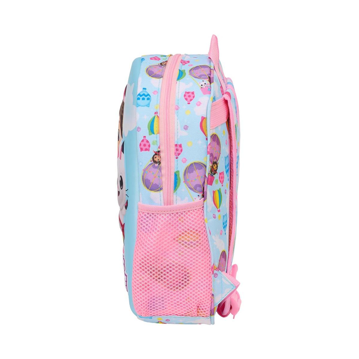 Mochila 3D GABBY'S DOLLHOUSE Safta Azul-celeste / Rosa-3