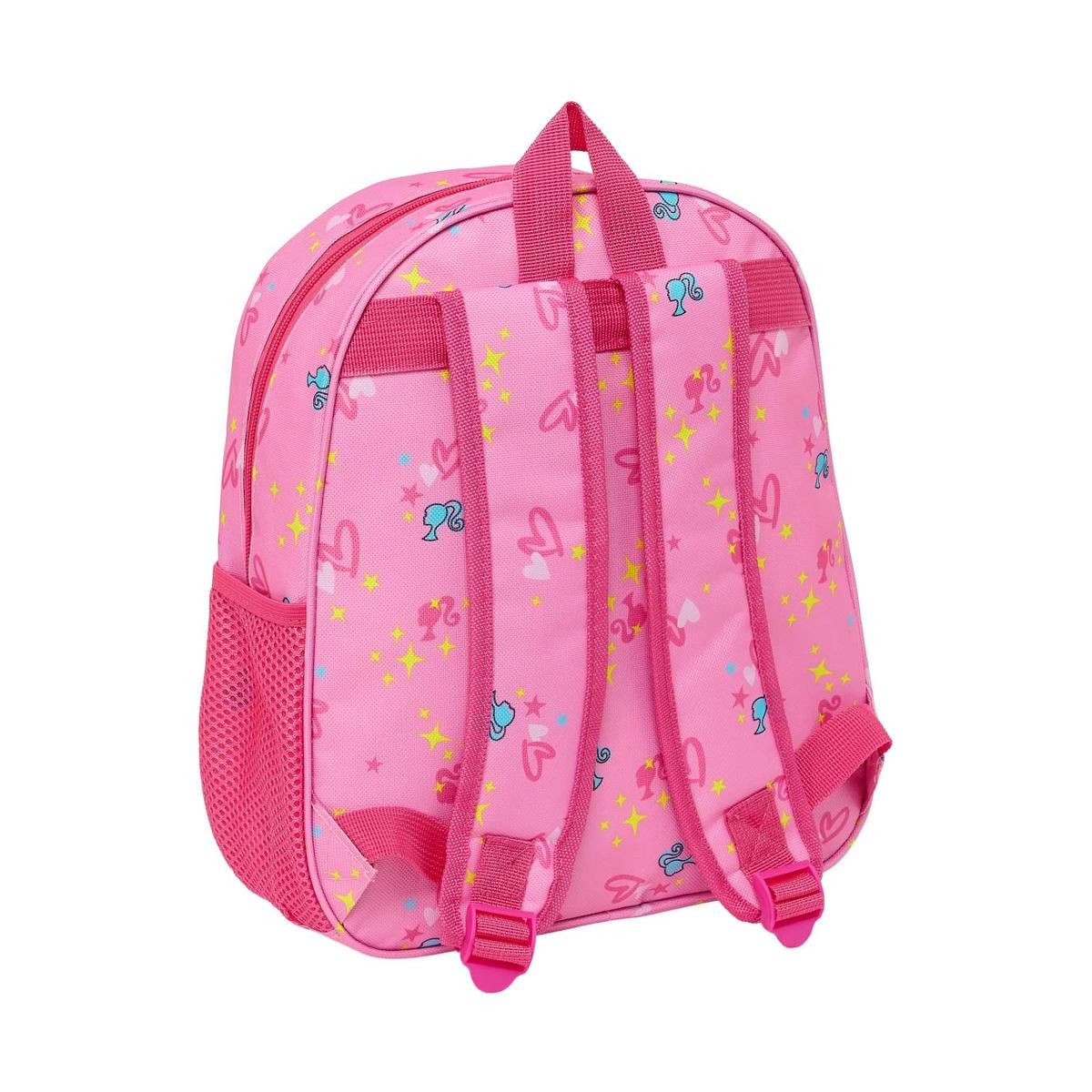 Mochila 3D BARBIE Safta Rosa / Fúcsia-2