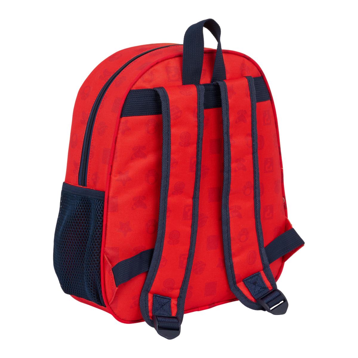 Mochila 3D SUPER MARIO BROS Safta Azul-marinho / Vermelho-2