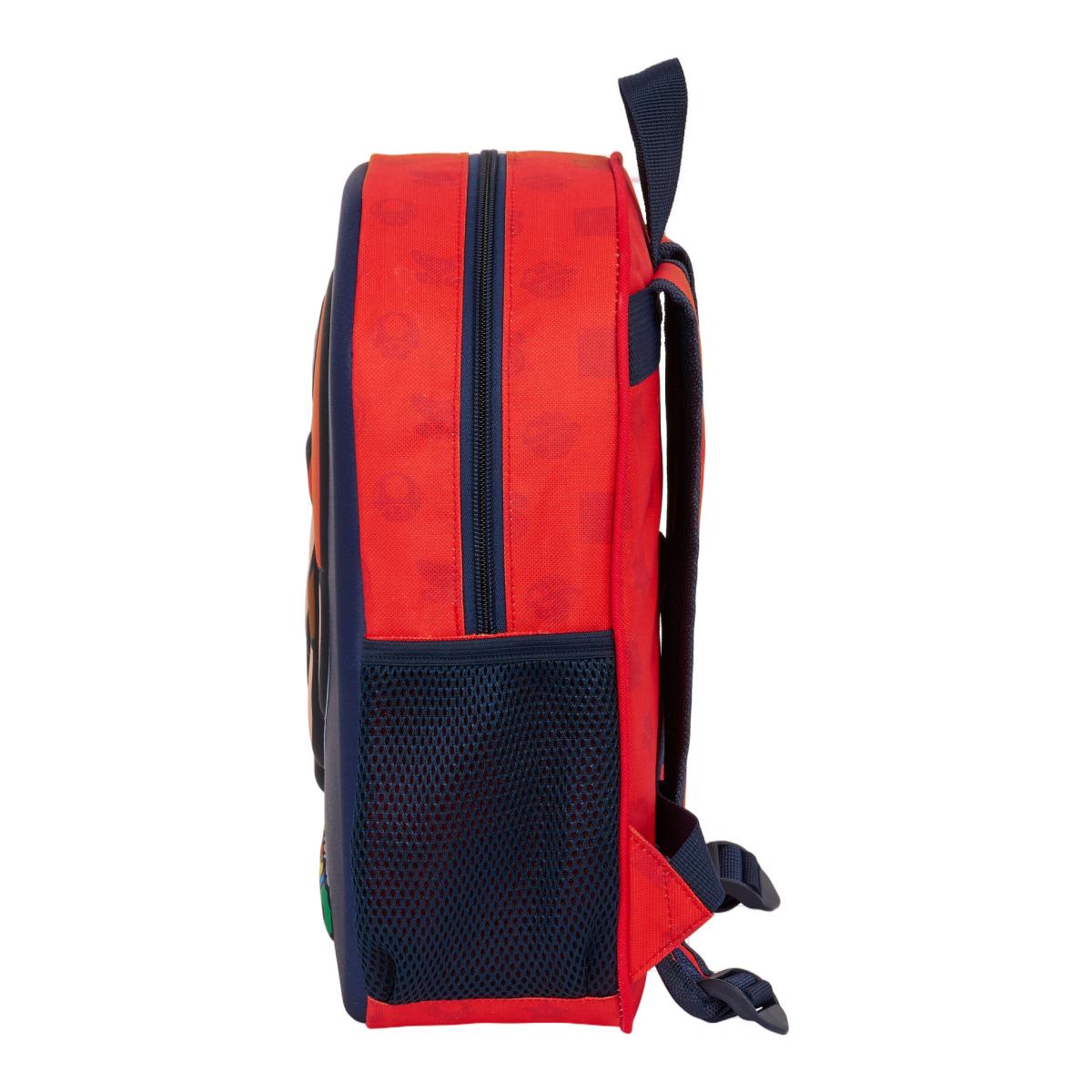 Mochila 3D SUPER MARIO BROS Safta Azul-marinho / Vermelho-3