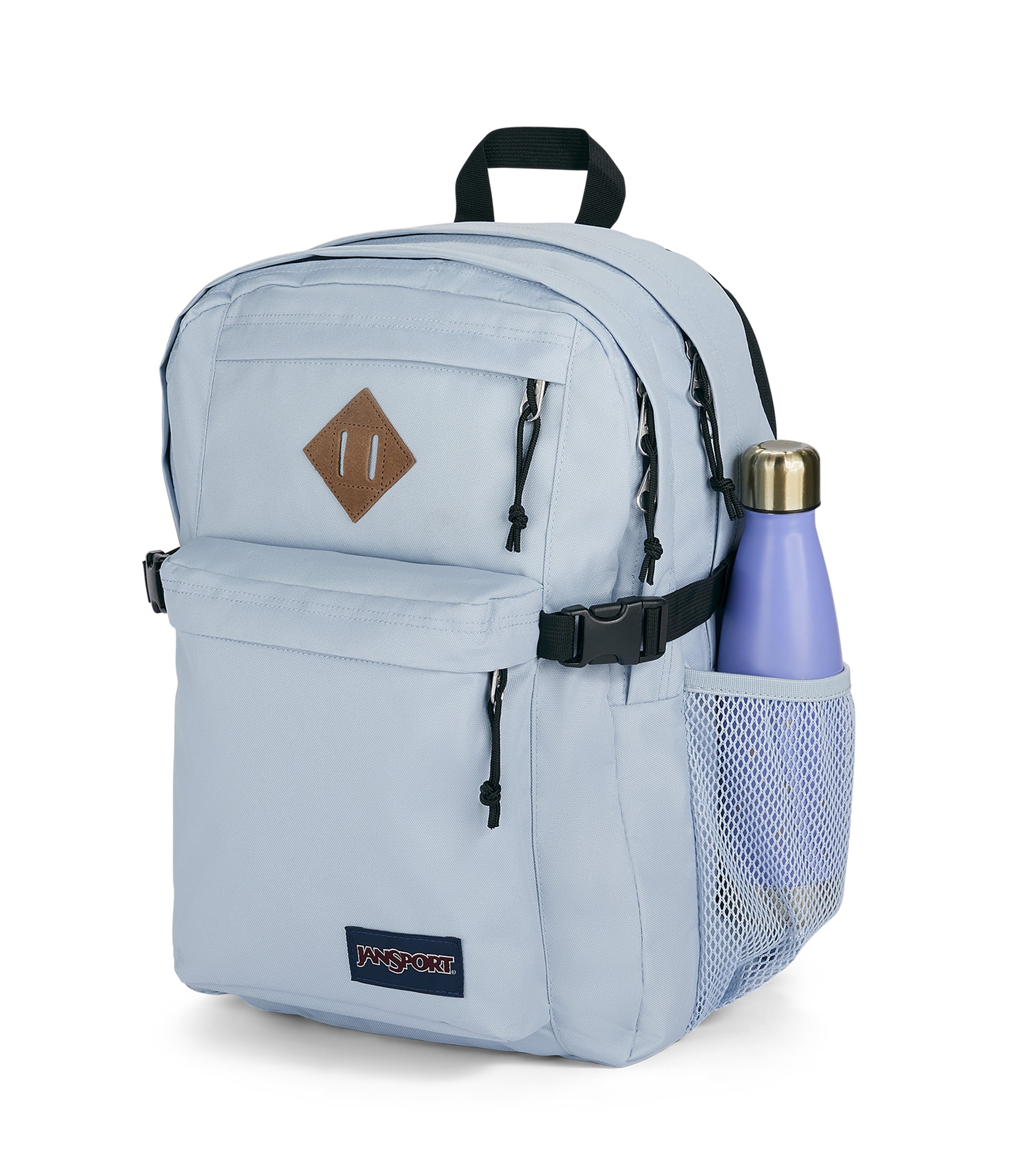 Mochila funcional Jansport para jovens do campus principal azul claro Azul-claro-5
