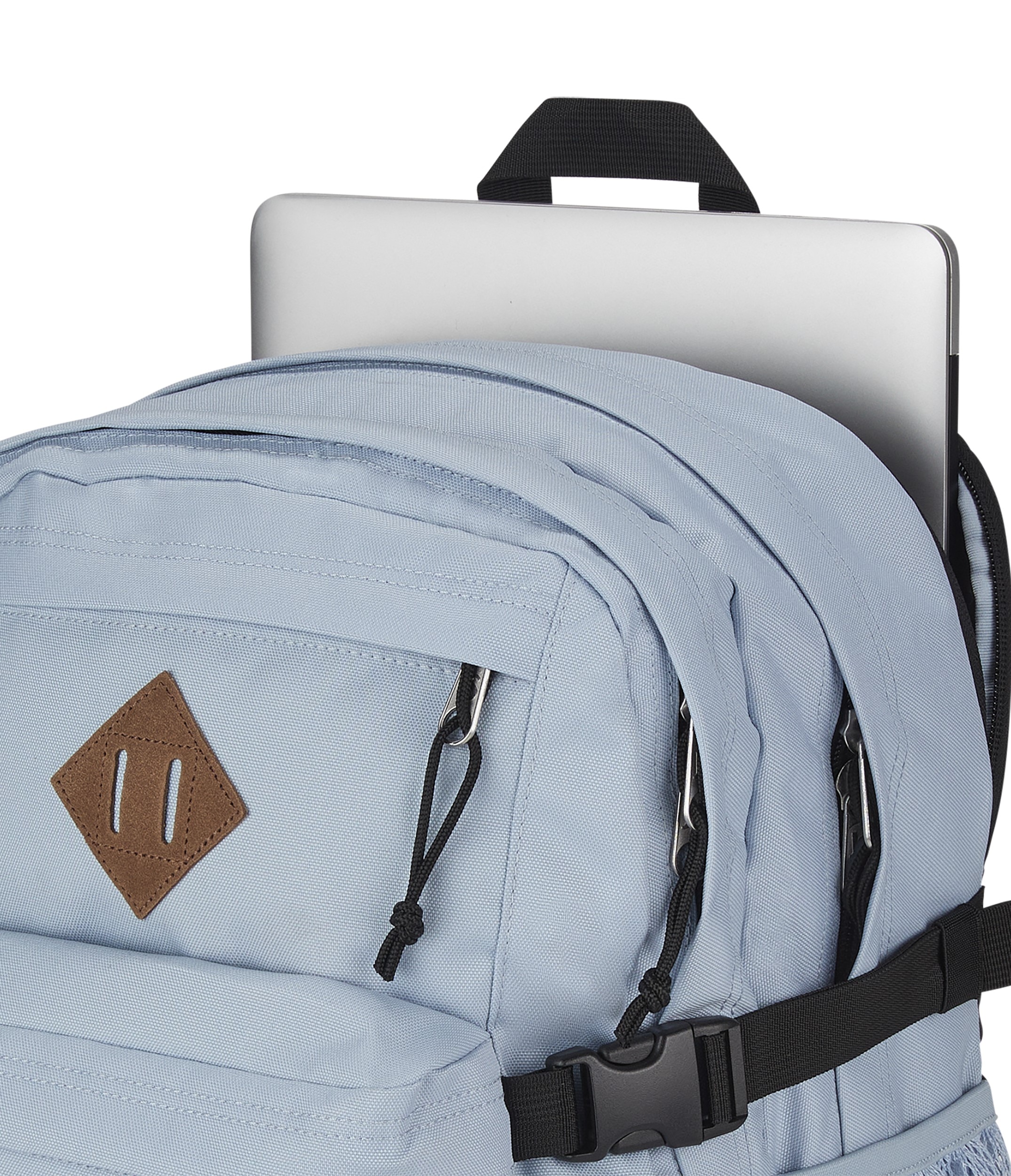 Mochila funcional Jansport para jovens do campus principal azul claro Azul-claro-6