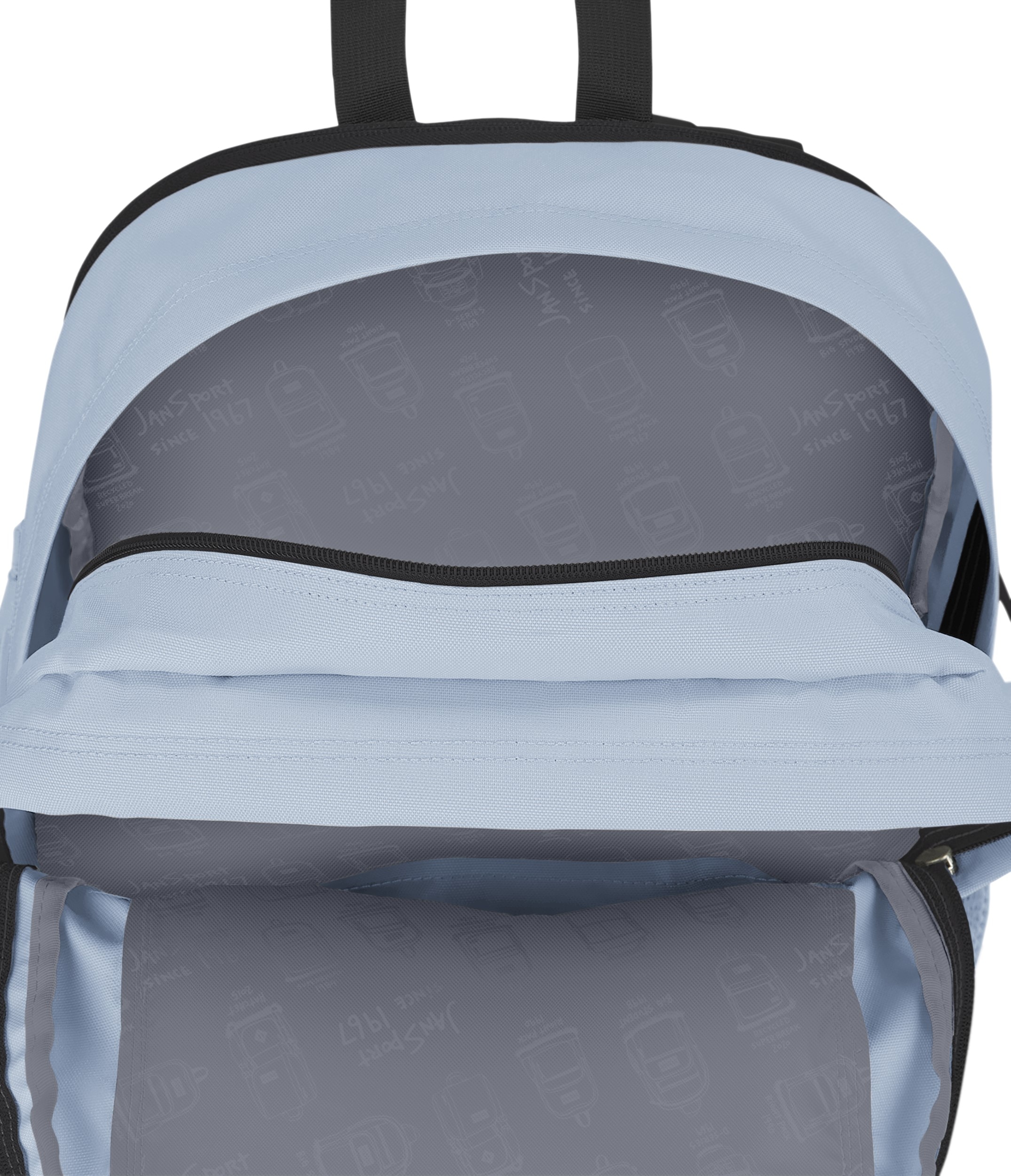 Mochila funcional Jansport para jovens do campus principal azul claro Azul-claro-8