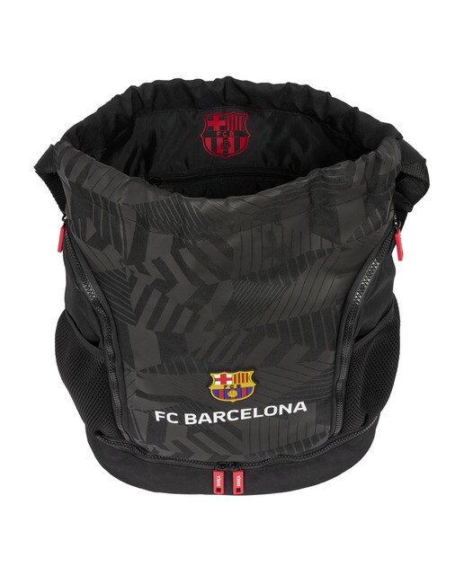 Saco mochila F.C. Barcelona Safta preto Preto-4