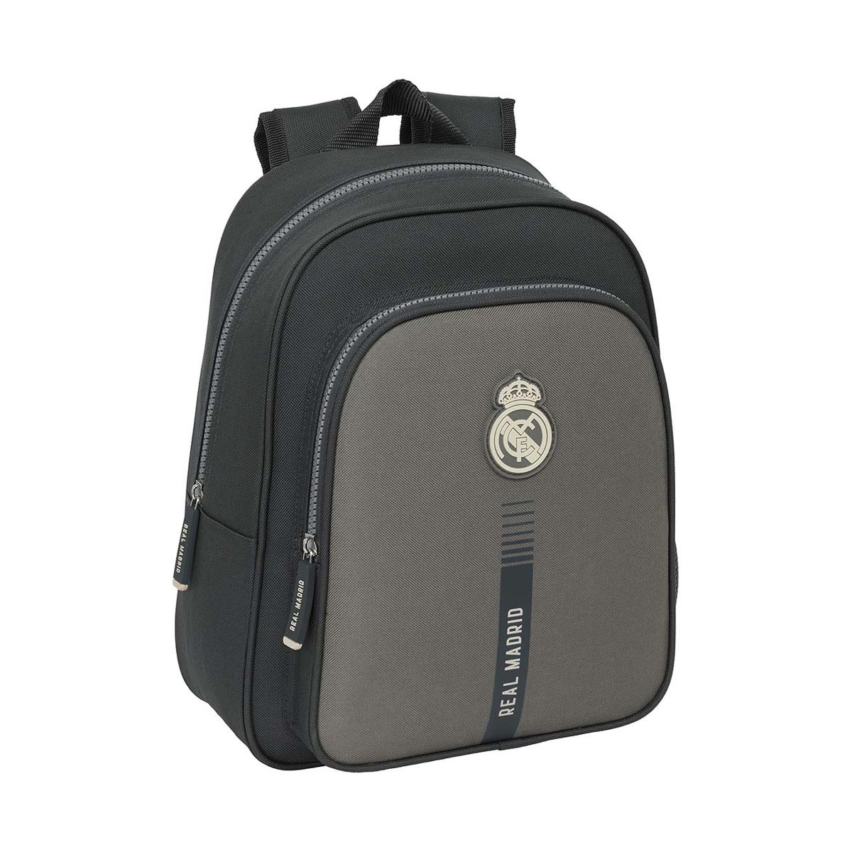 Mochila de criança adaptável a trolley do Real Madrid C.F. cinzenta Cinzento-1