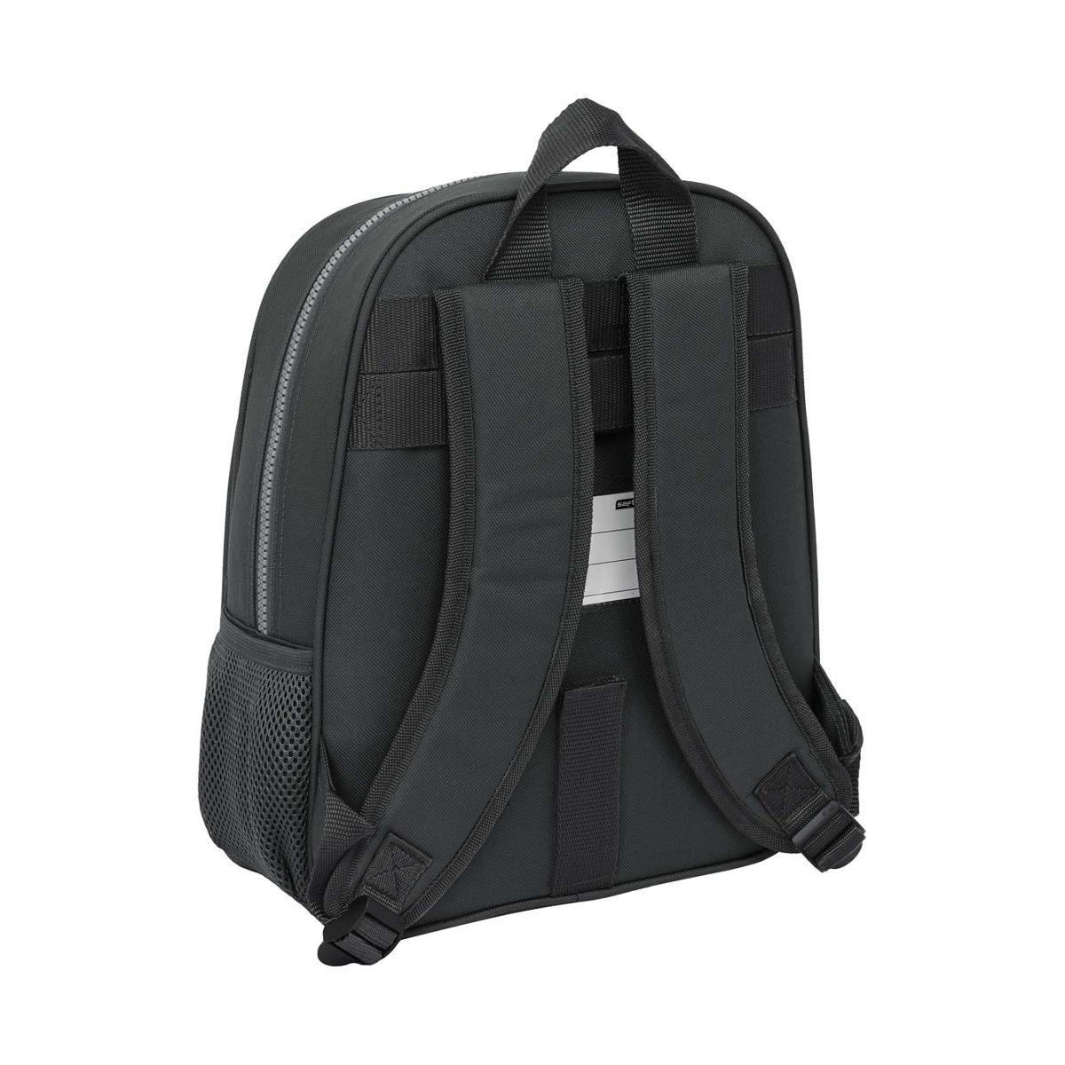 Mochila de criança adaptável a trolley do Real Madrid C.F. cinzenta Cinzento-2