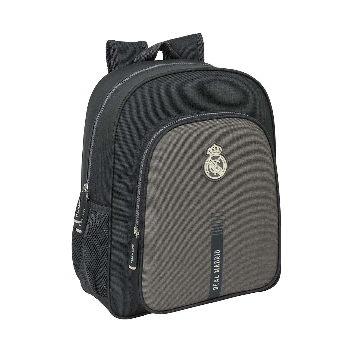 Mochila júnior adaptável a trolley do Real Madrid C.F. cinzenta Cinzento-1