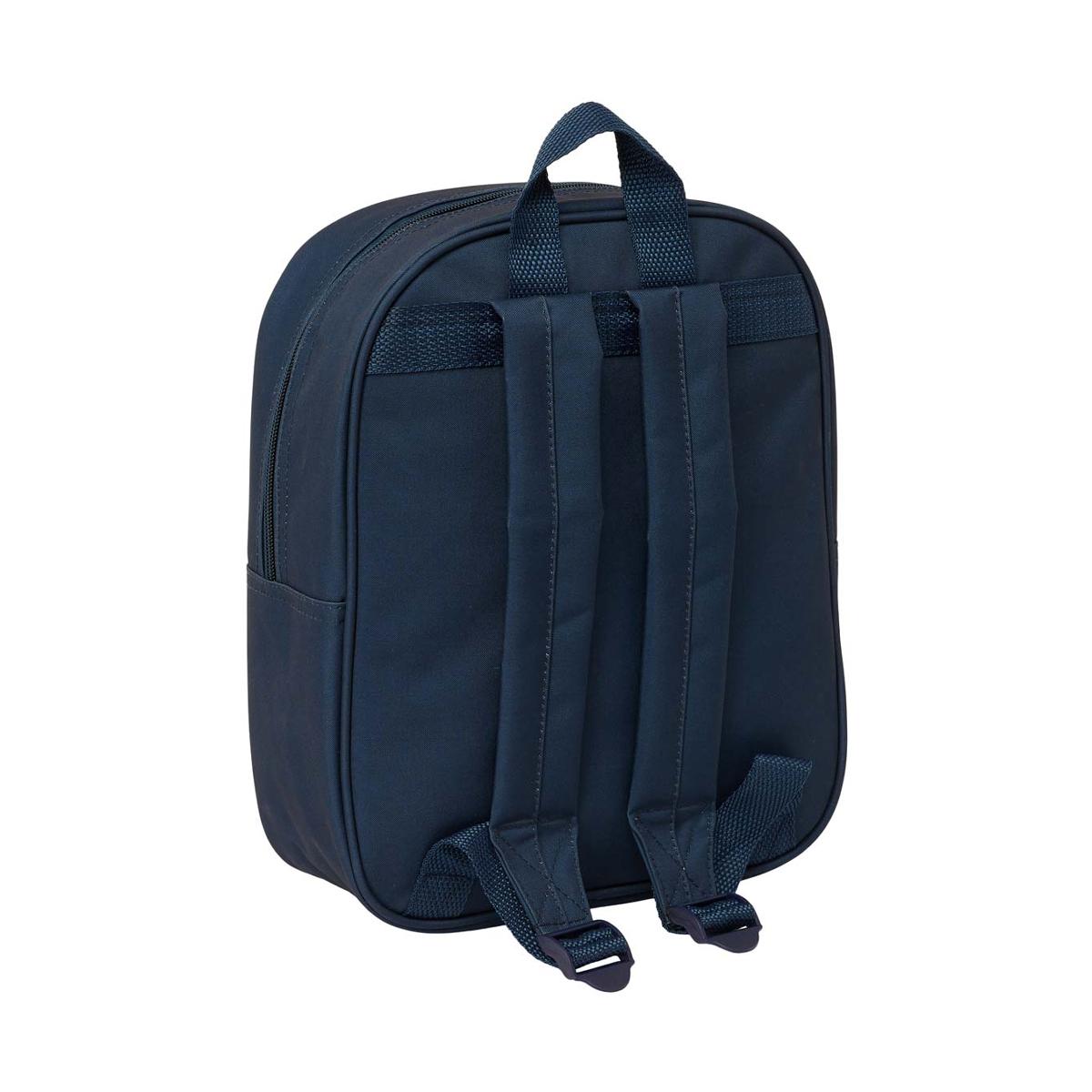 Mochila guarderia 3D Real Madrid C.F. blanco y azul marino Blanco / Azul marino-2